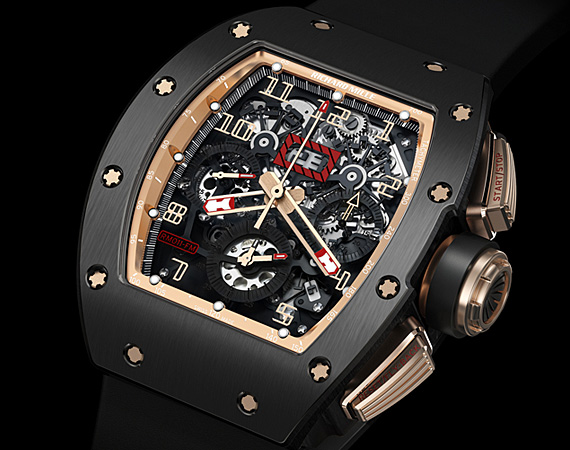 Replica Richard Mille RM 011 FELIPE MASSA FLYBACK CHRONOGRAPH BLACK KITE Watch
